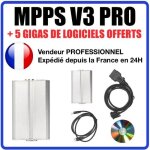 Interface de programmation obd2 - mpps - v3. 0 - professionnel - logiciel v16 - multimarques