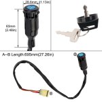 Interrupteur de cl� de contact pour moto, serrure electrique de porte, pour honda trx420fe trx420te trx450es ...