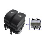 Interrupteur de l�ve vitres electriques avants - renault twingo 1. 5 dci 84 03 / 2007 - 08 / 2014