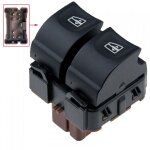 Interrupteur de l�ve vitres electriques - renault kangoo be bop 1. 5 dci 110 a part. 02 / 2009