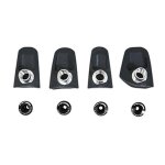 Intravis pedalier ta compatible ultegra r8000 noir pour plateau x110 (jeu de 4)