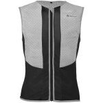 Inuteq bodycool xtreme gilet de refroidissement, noir - gris, taille s pour hommes