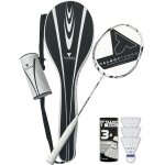 Isoforce 211 starterset, set d'initiation de badminton composé de 1 raquette en graphite, 3 volants, ... Isoforce 211 starterset, set d'initiation de badminton composé de 1 raquette en graphite, 3 volants, ...