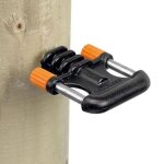 Isolateurs pour cl�ture electrique d'ancrage 2 directions gallagher (x5)