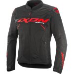 Ixon ionix blouson textile de moto, noir - rouge, taille m pour hommes