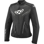 Ixon prodigy veste textile imperm�able a l'eau pour dames, noir - blanc, taille l pour femmes
