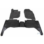 J&j automotive tapis de sol en caoutchouc 3d exclusive pour mitsubishi l - 200 4 - porte 2015 - 2019