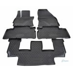 Tapis de sol en caoutchouc 3d - j&j automotive - toyota verso 2009 - 2018 - noir - sur mesure - antid�rapant ...