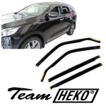 J&j automotive heko deflecteurs d'air dflecteurs de vent pour kia sorento 3 2015 - 2020