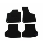 Tapis de sol noir velours - j&j automotive - audi a3 2003 - 2012 - sur mesure - antidrapant - impermable ...