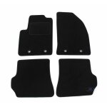 Tapis de sol noir velours - j&j automotive - ford fiesta 2002 - 2008 - sur mesure - antid�rapant - imperm�able ...