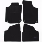 Tapis de sol noir velours - j&j automotive - opel corsa c 2000 - 2006 - sur mesure - antid�rapant - imperm�abl ...