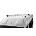 Jeu de 2 barres de toit pro aluminium pour renault kangoo 1 de 1997 a 2008