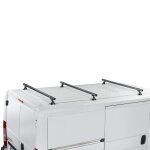 Jeu de 3 barres de toit en acier pour renault trafic de 2001 a 2014