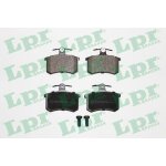 Jeu de 4 plaquettes de freins a disques arri�res - alfa romeo 164 (164 ) 2. 0 v6 turbo (164. k3) 09 / ...