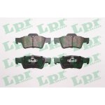 Jeu de 4 plaquettes de freins a disques arri�res - mercedes - benz classe gl (x164) gl 450 4 - matic ...