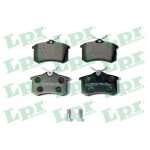Jeu de 4 plaquettes de freins a disques arri�res - skoda octavia iii combi (5e5, 5e6) 1. 2 tsi 11 / 2012>02 ...