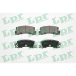 Jeu de 4 plaquettes de freins a disques arri�res - toyota corolla break ( e11 ) 1. 6 (ae111 , ae111r) ...