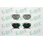 Jeu de 4 plaquettes de freins a disques arri�res - toyota corolla verso ( e12 ) 1. 6 vvt - i (zze121 ...