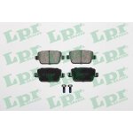 Jeu de 4 plaquettes de freins a disques arri�res - volvo v70 iii (135) d5 awd 12 / 2009>12 / 2011