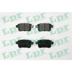 Jeu de 4 plaquettes de freins a disques arri�ress - renault kangoo  grand kangoo ii (kw01 ) 1. 6 16v ...