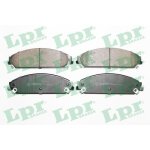 Jeu de 4 plaquettes de freins a disques avants - chrysler 300c (lx, le) 5. 7 09 / 2004>12 / 2008