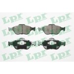 Jeu de 4 plaquettes de freins a disques avants - ford fiesta iv (ja , jb ) 1. 3 i 08 / 1995>01 / 2002 ...