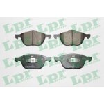 Jeu de 4 plaquettes de freins a disques avants - ford focus iii 1. 6 ecoboost 07 / 2010>06 / 2014