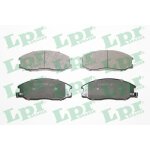 Jeu de 4 plaquettes de freins a disques avants - hyundai santa f� i (sm) 2. 4 16v 4x4 02 / 2001>03 / ...