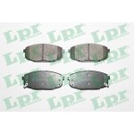 Jeu de 4 plaquettes de freins a disques avants - kia cee'd sw (ed) 1. 4 cvvt 07 / 2009>12 / 2012