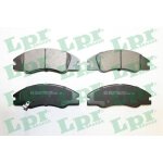 Jeu de 4 plaquettes de freins a disques avants - kia cerato i berline bicorps trois ou cinq portes (ld) ...