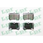 Jeu de 4 plaquettes de freins a disques avants - kia rio i berline bicorps trois ou cinq portes (dc) ...