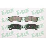 Jeu de 4 plaquettes de freins a disques avants - mazda 323 f vi berline bicorps trois ou cinq portes ...