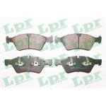 Jeu de 4 plaquettes de freins a disques avants - mercedes - benz classe r (w251, v251) r 280 (251. 054, ...