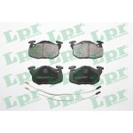 Jeu de 4 plaquettes de freins a disques avants - peugeot 205 i d�capotable (741b, 20d) 1. 6 cj 08 / 1992>12 ...