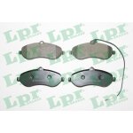 Jeu de 4 plaquettes de freins a disques avants - peugeot expert camion plate - formech�ssis 1. 6 hdi ...