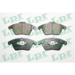 Jeu de 4 plaquettes de freins a disques avants - seat ibiza iv sc (6j1, 6p5) 1. 2 tsi 09 / 2010>05 / ...