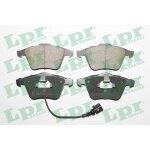 Jeu de 4 plaquettes de freins a disques avants - seat leon (1p1) 1. 9 tdi 07 / 2005>12 / 2010