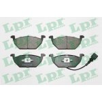 Jeu de 4 plaquettes de freins a disques avants - seat leon (1p1) 1. 9 tdi 07 / 2005>12 / 2010