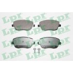 Jeu de 4 plaquettes de freins a disques avants - skoda fabia ii combi (545) 1. 2 tsi 03 / 2010>12 / 2014 ...