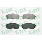 Jeu de 4 plaquettes de freins a disques avants - suzuki sx4 (ey, gy) 2. 0 ddis 4x4 (rw420d) a part. 07 ...