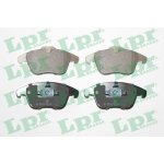 Jeu de 4 plaquettes de freins a disques avants - volvo v70 iii (135) 2. 5 t 08 / 2007>12 / 2009