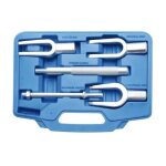 Jeu de chasses rotules - bgs technic - 5 pi�ces - acier forg� - ouverture 17, 4 - 28, 5 mm - adaptateurs ...