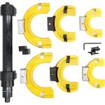 Jeu de compresseurs de ressorts 7 pcs coupelles gain�es pvc