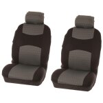 Jeu de couvre - sieges avant 4 pcs - chicago - gris