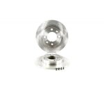 Jeu de deux disques de freins arri�res pleins - citro�n c4 i (lc ) 1. 6 16v bio - flex 09 / 2007>07 / ...