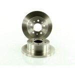Jeu de deux disques de freins arri�res pleins - fiat ducato fourgon (250 ) 160 multijet 3, 0 d 07 / 2006>12 ...