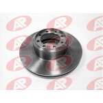 Jeu de deux disques de freins arri�res pleins - iveco daily vi fourgon 35s21, 35c21, 40c21, 50c21, 65c21, ...