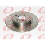 Jeu de deux disques de freins arrires pleins - mercedes - benz classe b sports tourer (w246, w242) b ...