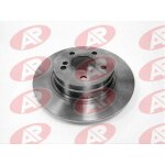 Jeu de deux disques de freins arri�res pleins - mercedes - benz classe c t - model (s204) c 180 cgi (204. ...
